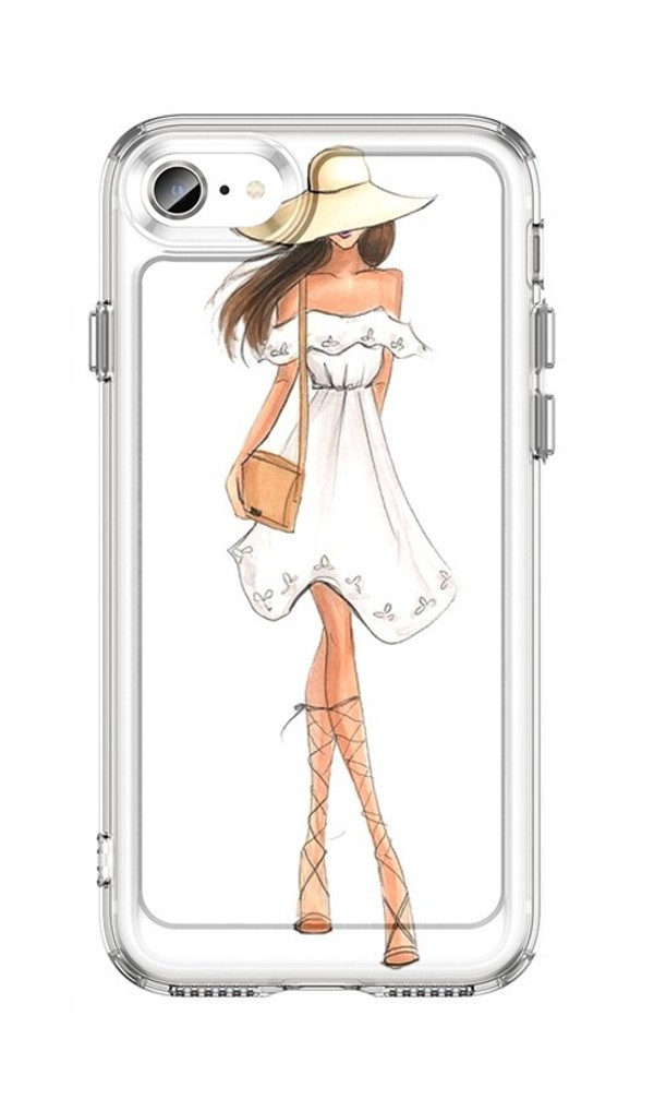 Kryt TopQ Image iPhone SE 2020 Image pevný Lady 5 131196