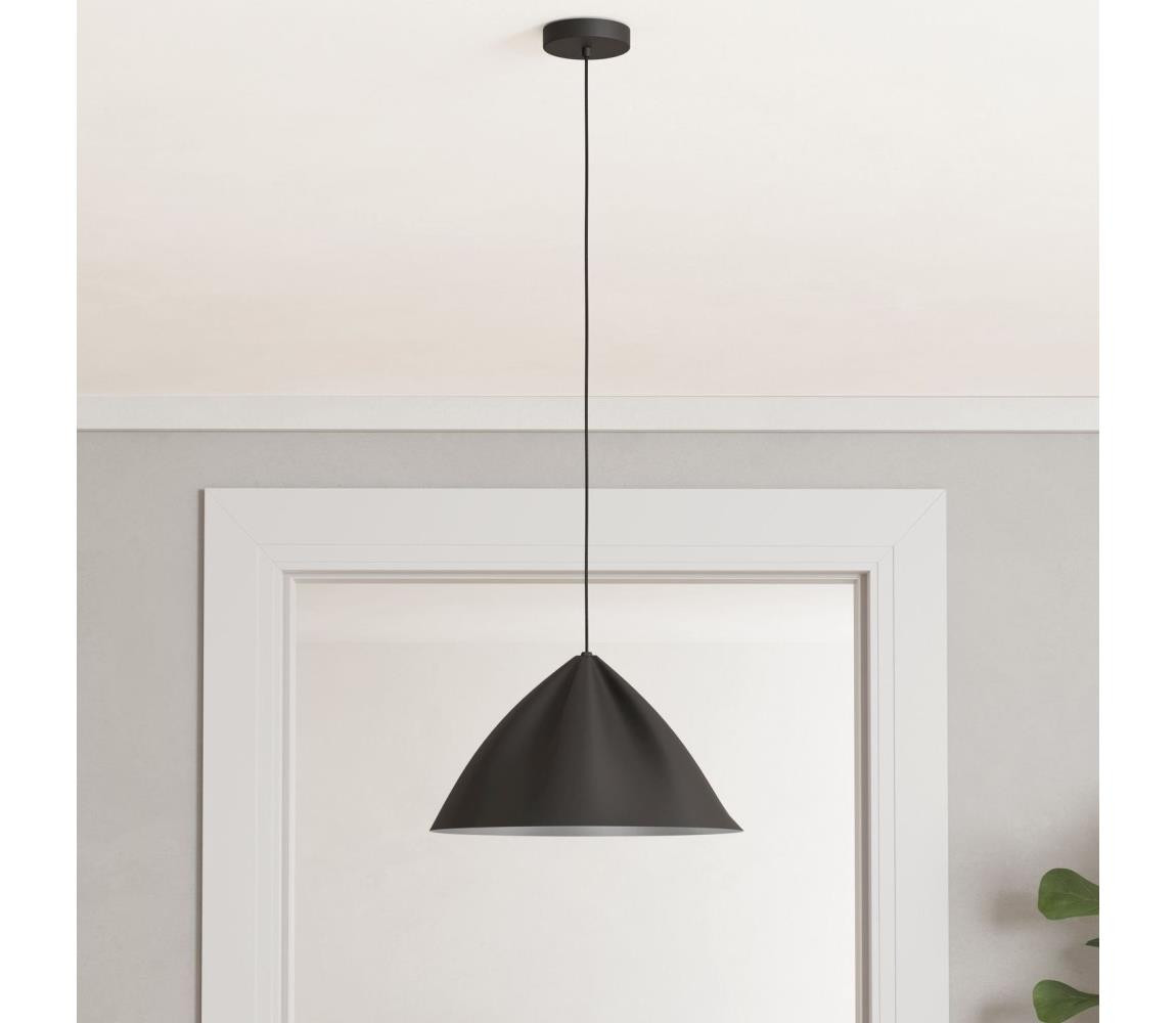Eglo Eglo 900835 - Lustr na lanku PODERE 1xE27/40W/230V černá