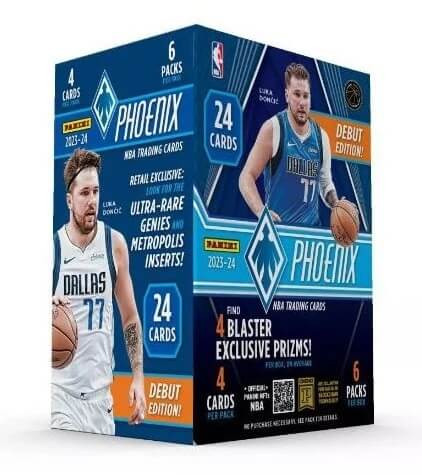 2023-2024 NBA karty Panini Phoenix Basketball Blaster Box