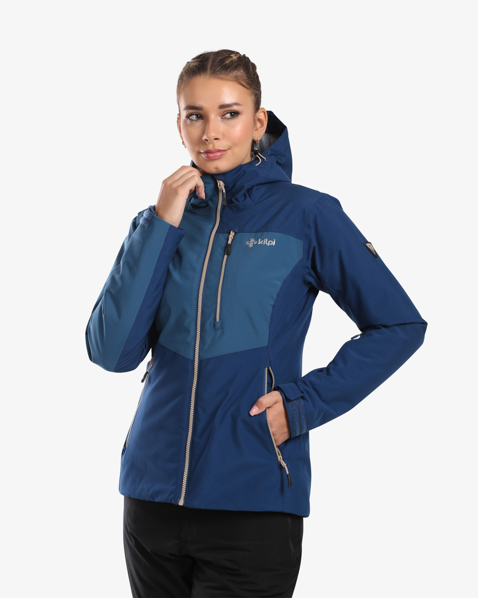 Dámská lyžařská bunda kilpi flip-w tmavě modrá 34