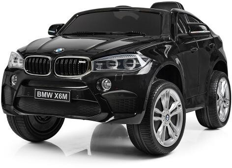 mamido Elektrické autíčko BMW X6 M černé REPASOVÁNO