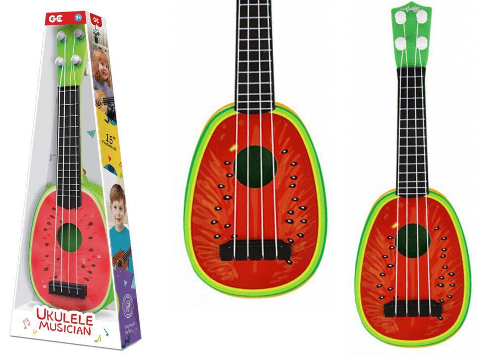 mamido Dětské ukulele meloun 15