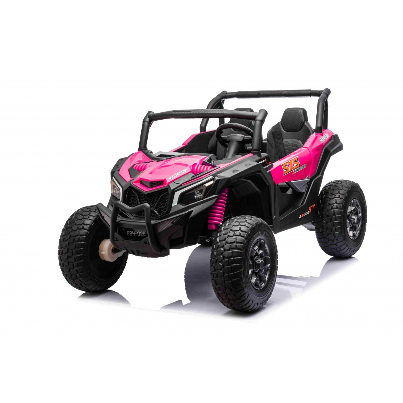 Elektrické autíčko Buggy UTV X3 Off-Road 4x4 24V růžové