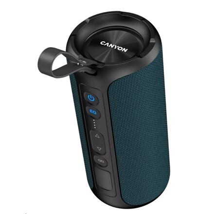 CANYON bezdrátový reproduktor OnMove 15, 40W, BT 5.0, SD, AUX, mic., režim TWS, IPX6, 6 hodin přehrá