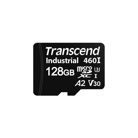 TRANSCEND MicroSDXC karta 128GB 460I, UHS-I U3 A2 100/80 MB/s TS128GUSD460I