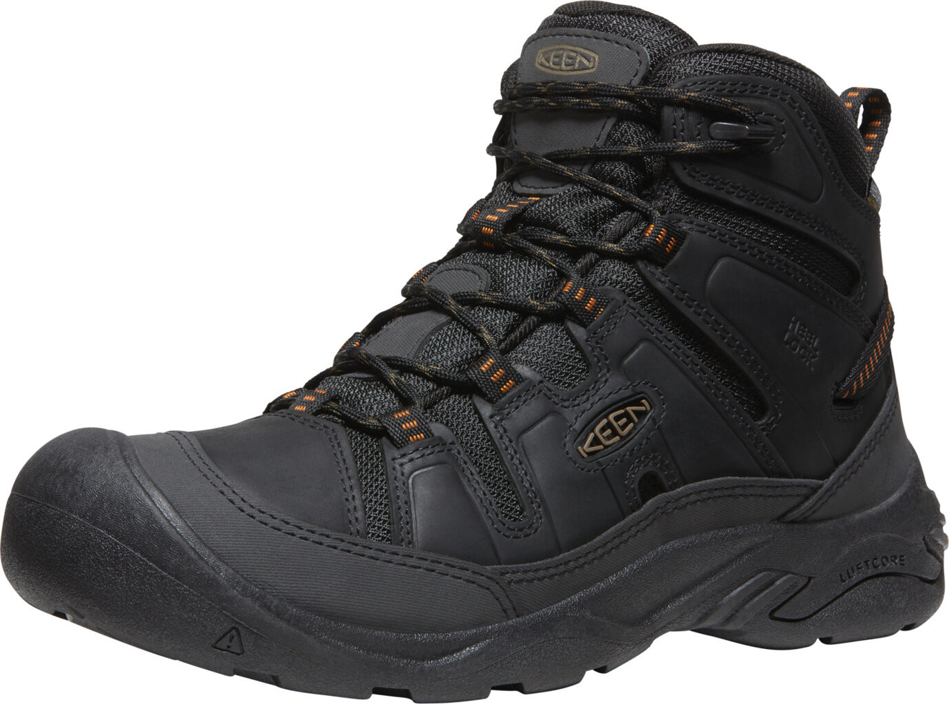 KEEN Circadia MID WP Men Pánské trekové boty black/curry 42 10036432KEN01S9