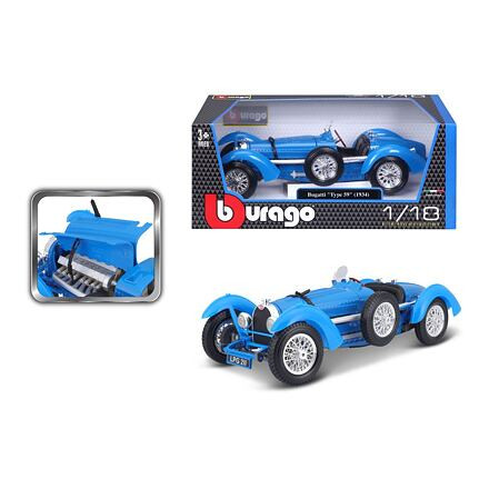 Bburago 1:18 Bugatti Type 59 Blue