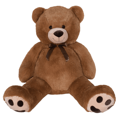 Plyšový medvěd hnědý 120 cm