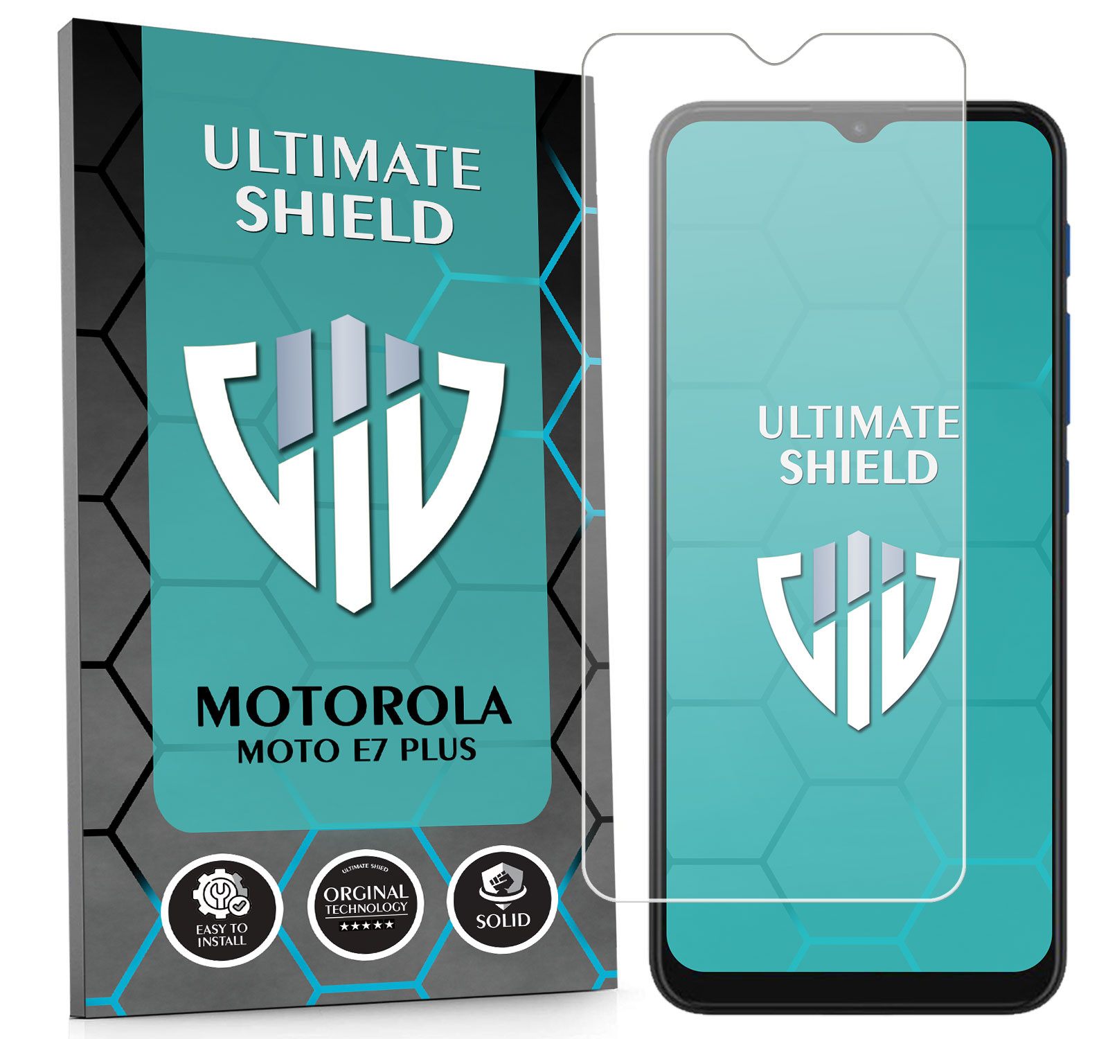 Sklo 3x Obrazovka 7x Fotoaparát Rychlý Objektiv Pro Motorola Moto E7 Plus