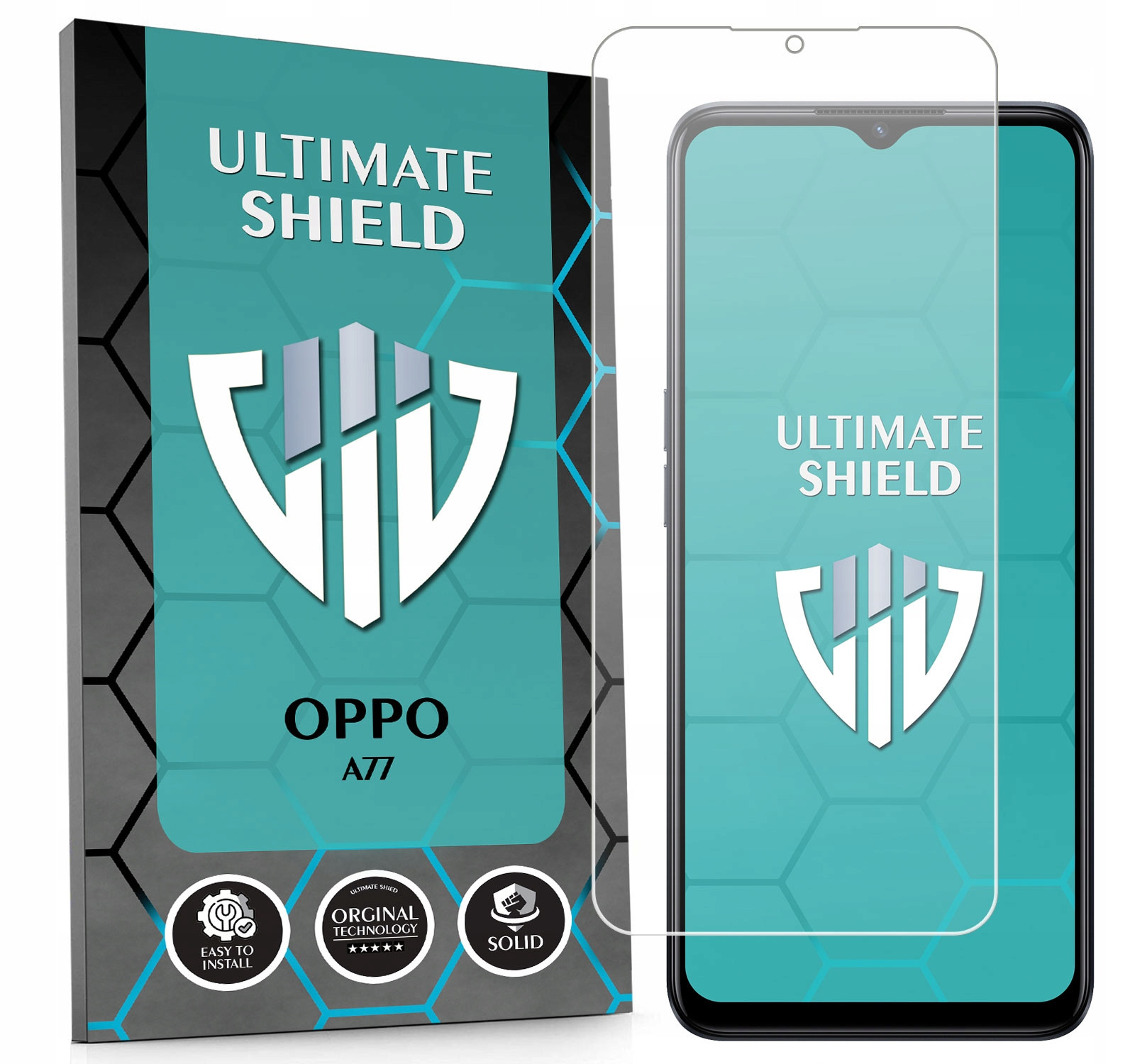 Sklo 3x Obrazovka 7x Fotoaparát Objektiv Rychlá Pro Oppo A77 Kvalita