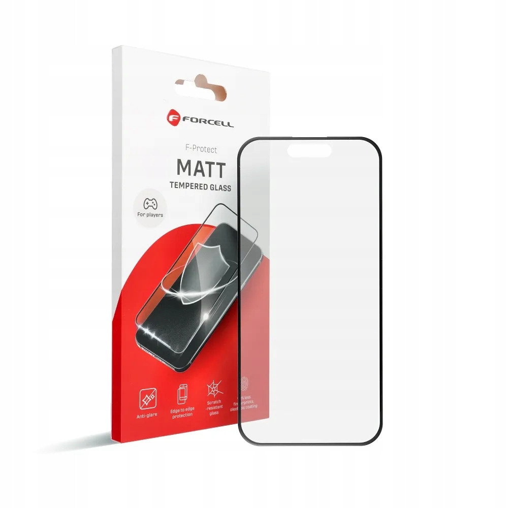 Tvrzené Sklo Matt Glass pro Iphone 15 Plus černé