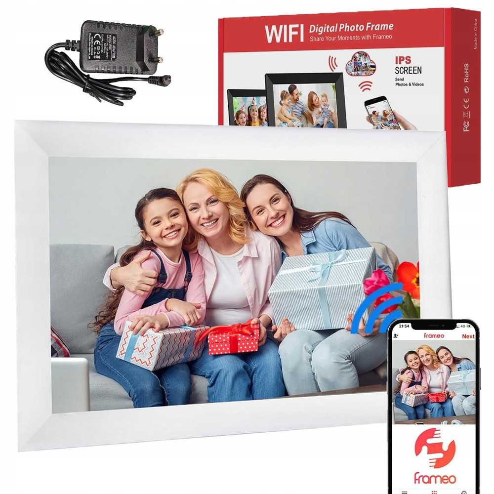 Digitální Rámeček Na Fotografie Frameo Wi-fi 10,1