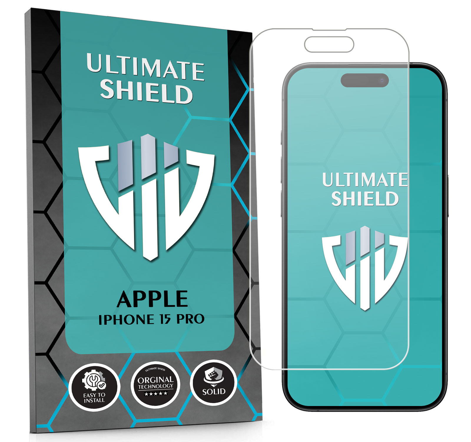 Sklo 3x Obrazovka 7x Fotoaparát Rychlý Objektiv Pro Apple Iphone 15 Pro