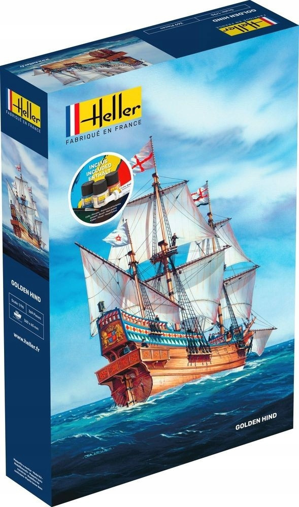 Heller 56829 Golden Hind Startovací sada