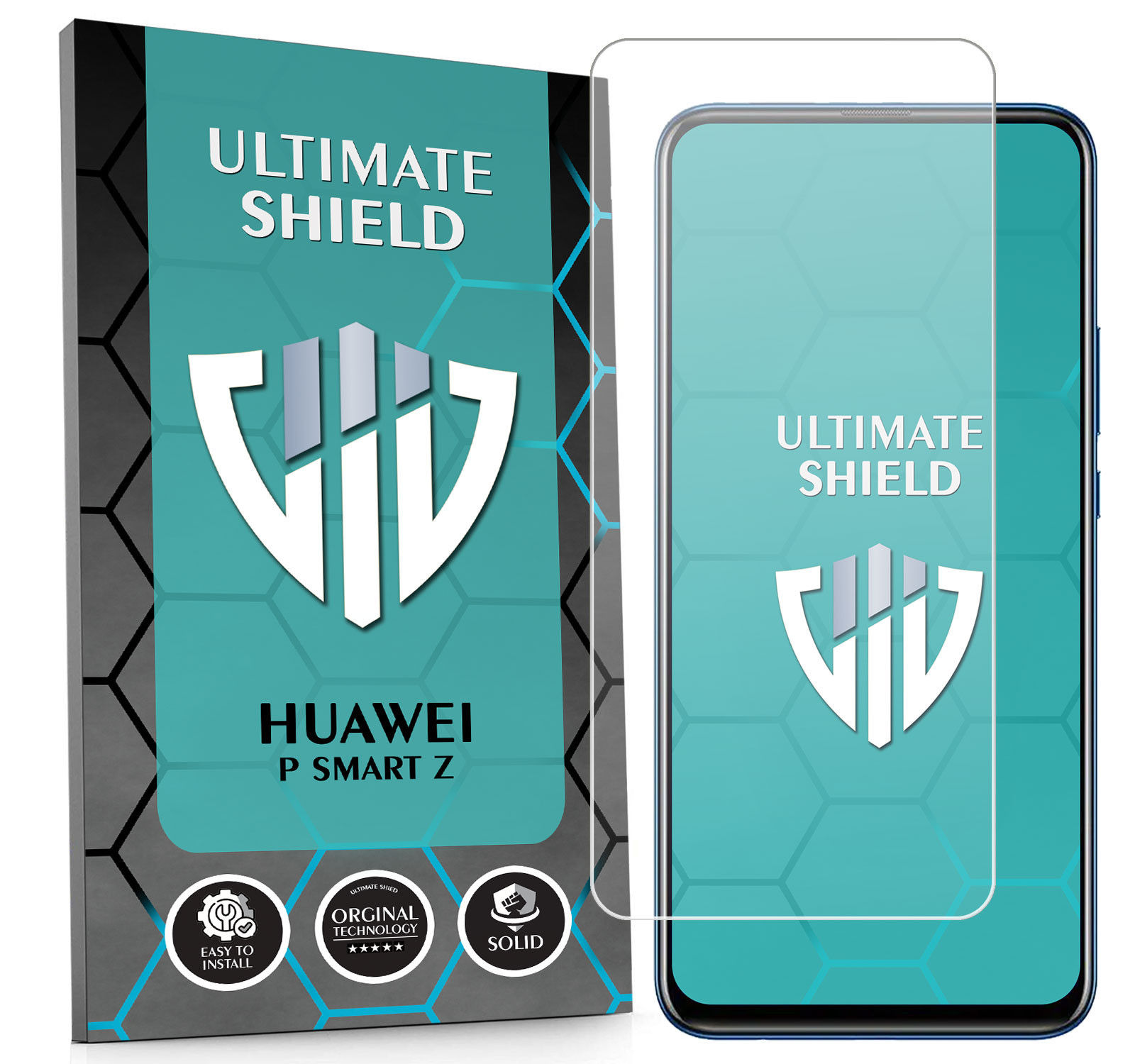 Sklo 3x Obrazovka 7x Fotoaparát Rychlý Objektiv Pro Huawei P Smart Z