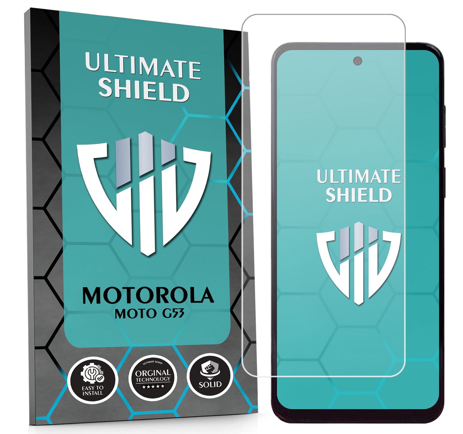 Sklo 3x Obrazovka 7x Fotoaparát Rychlý Objektiv Pro Motorola Moto G53