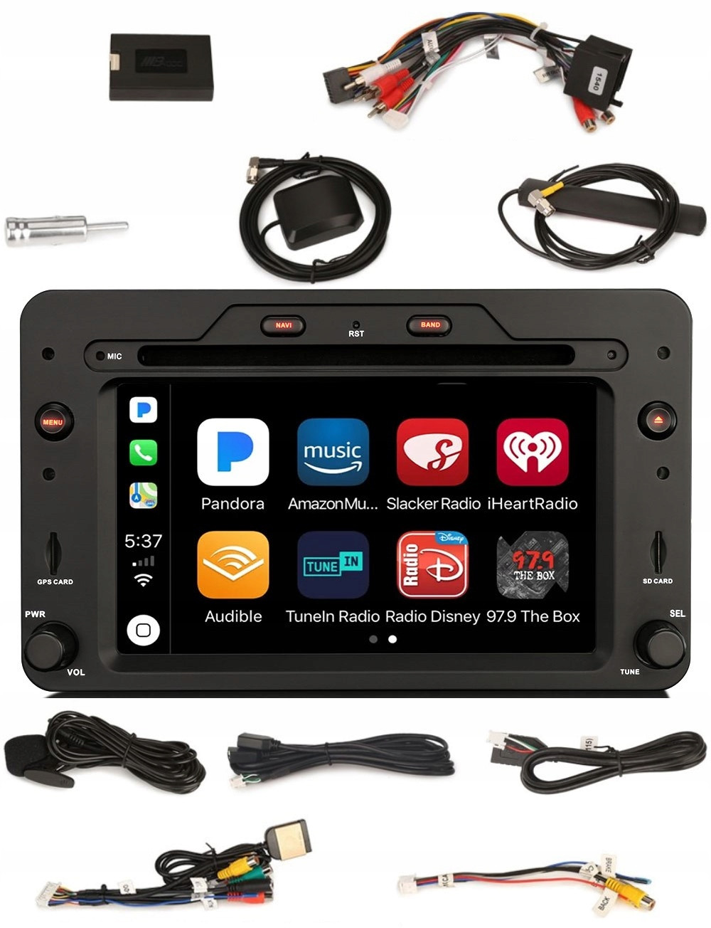 Navigace Rádio Android Alfa Romeo 159 Brera Spider 4/64 Gb Dsp Carplay Lte