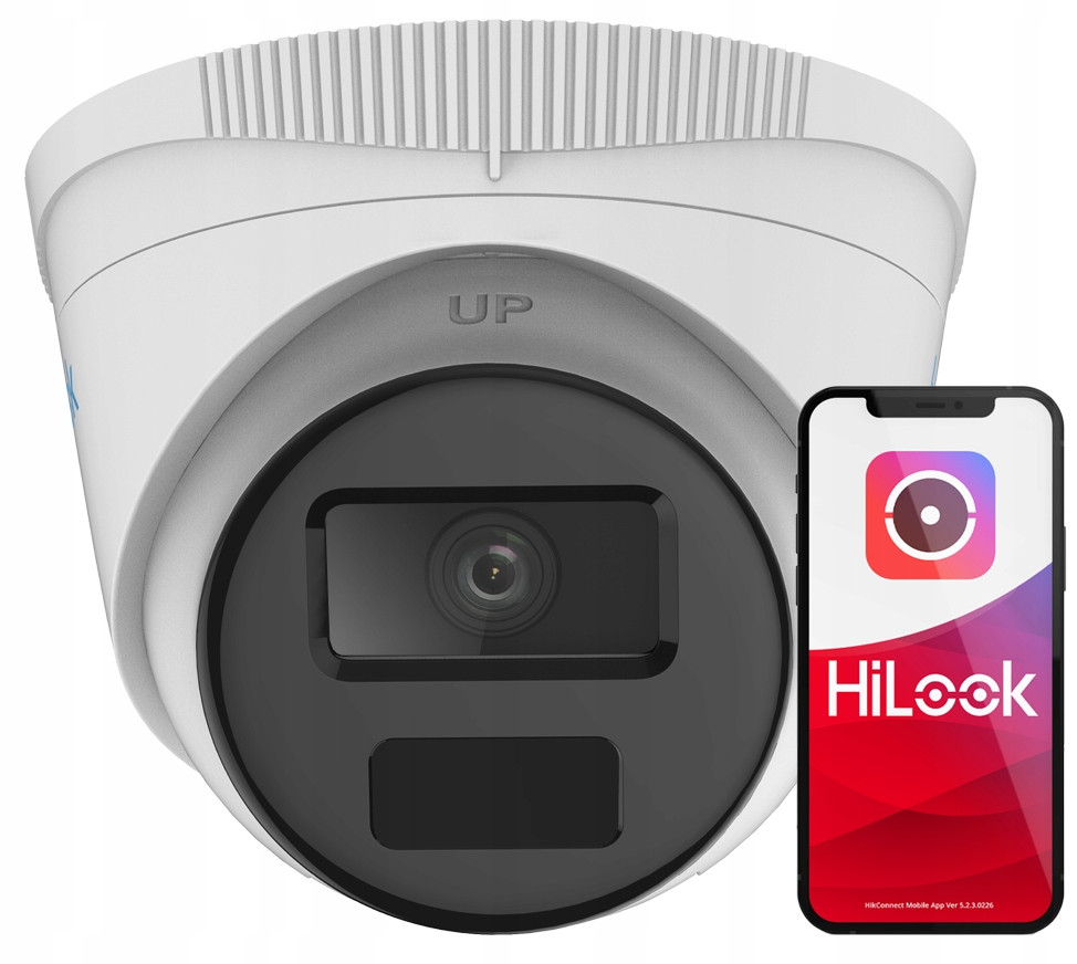 4MPx Ip kamera IPCAM-T4-P Venkovní Aplikace HikConnect PoE napájení