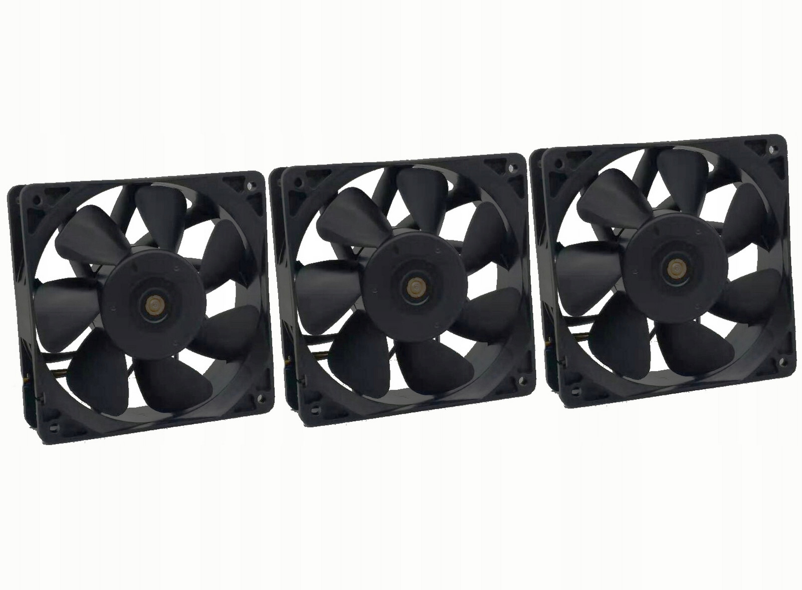 3x Ventilator Pro Koparki 120mm 6000RPM Btc Eth