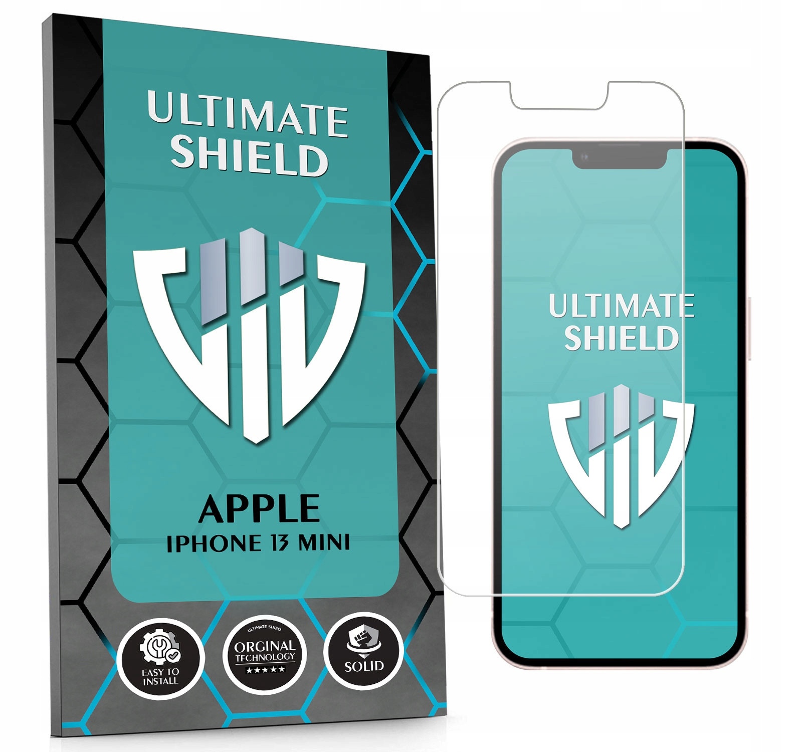 Sklo 3x Obrazovka 7x Fotoaparát Rychlý Objektiv Pro Apple Iphone 13 Mini