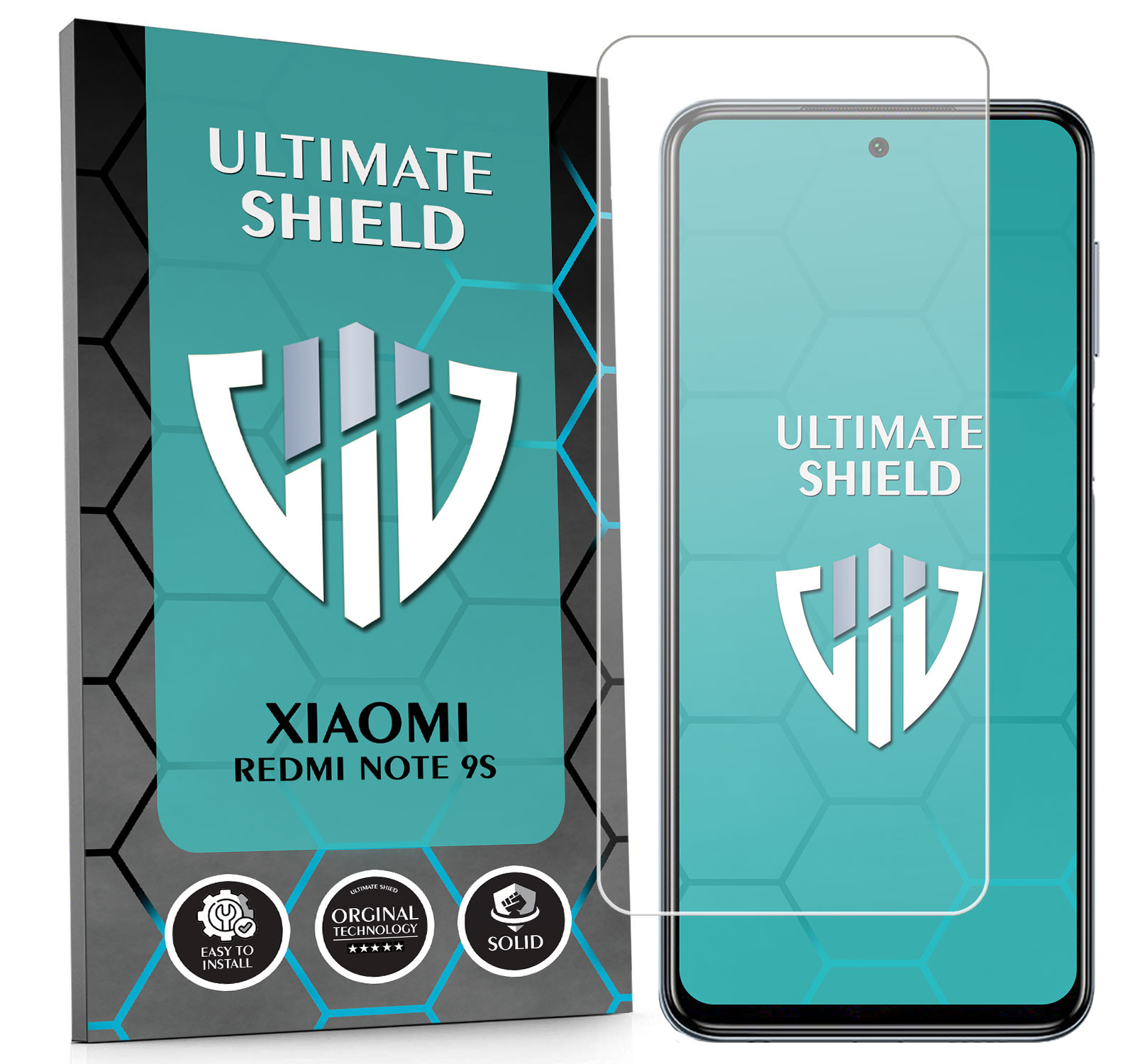 Megapak 5v1 Pancéřové Sklo Rychlé Sklíčko Pro Xiaomi Redmi Note 9S 9 Pro