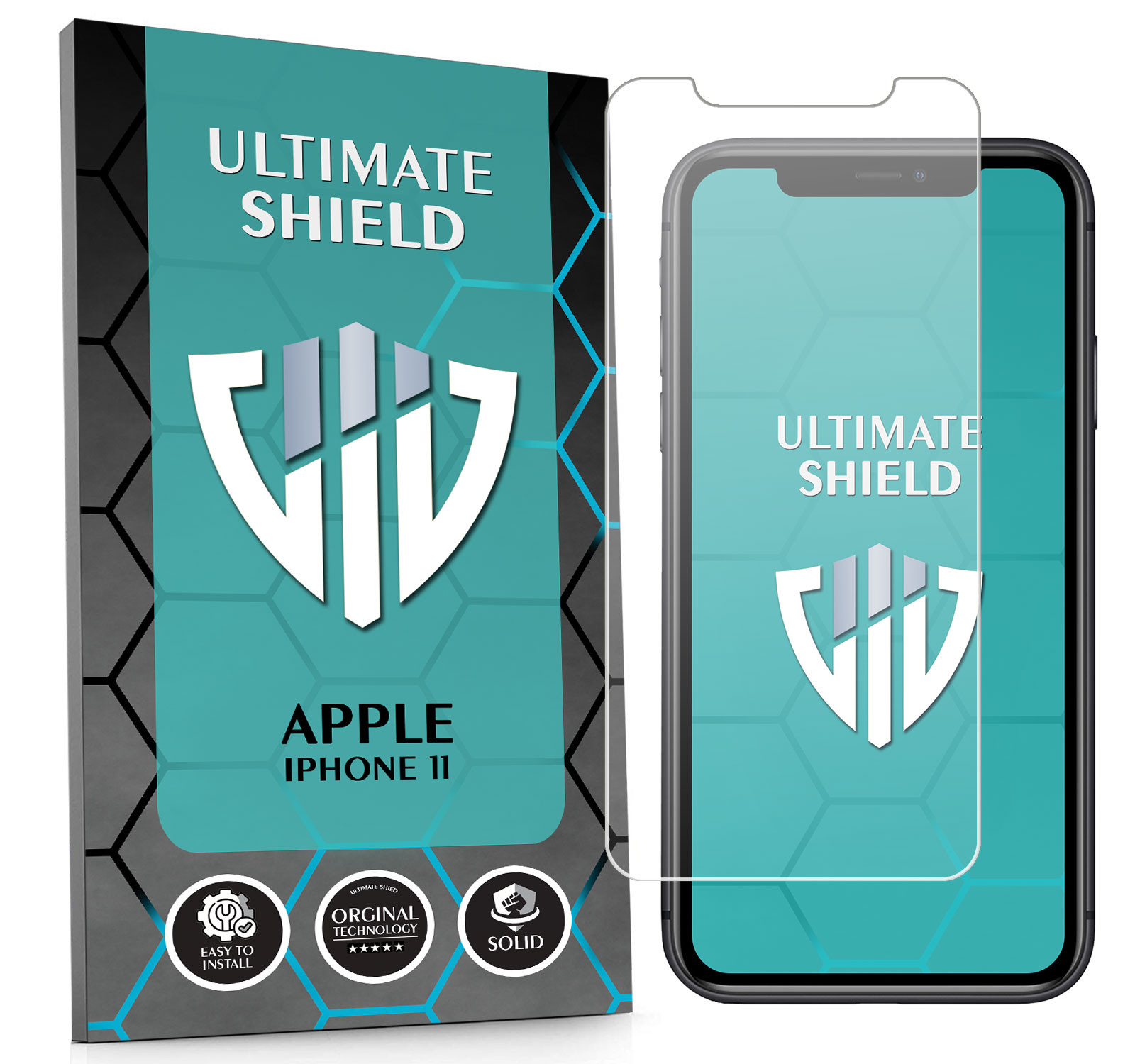 Sklo 3x Obrazovka 7x Fotoaparát Rychlý Objektiv Pro Apple Iphone 11