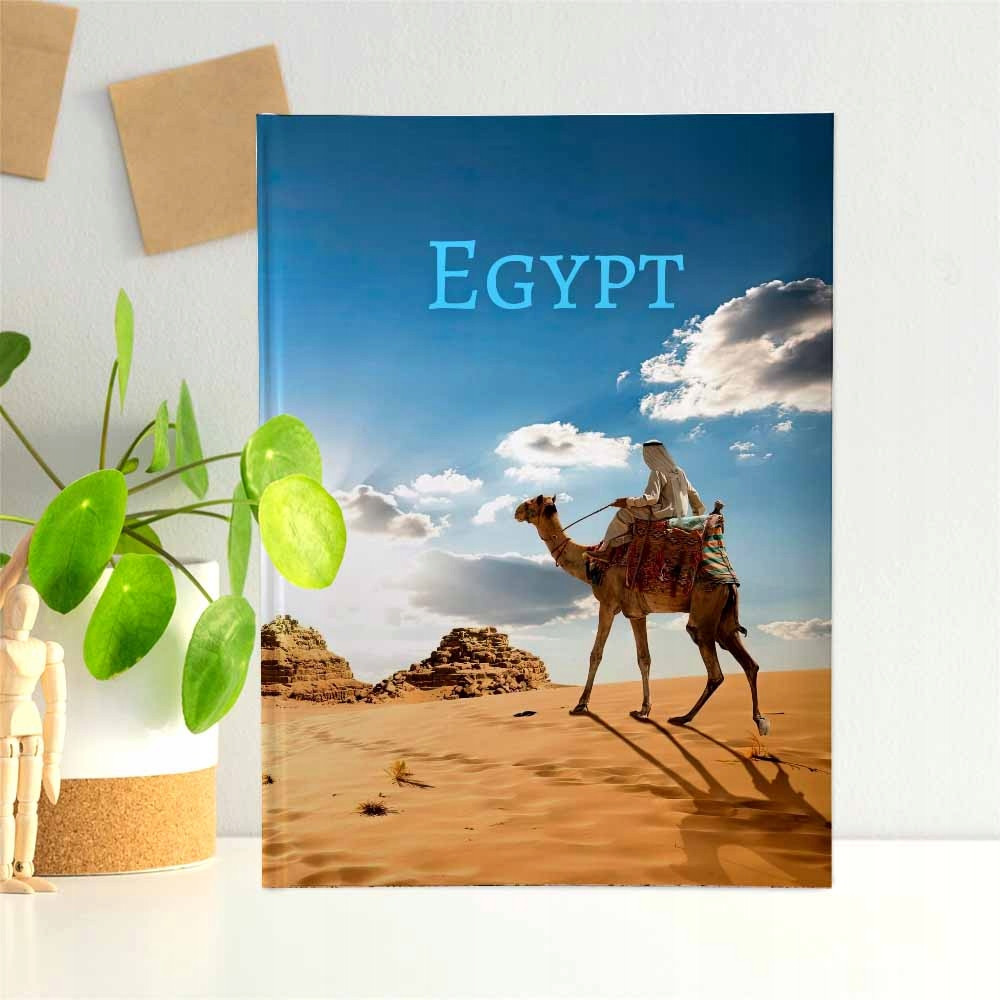 Tradiční album na 100 černých listů 19,5x26 Egypt 611(cz)