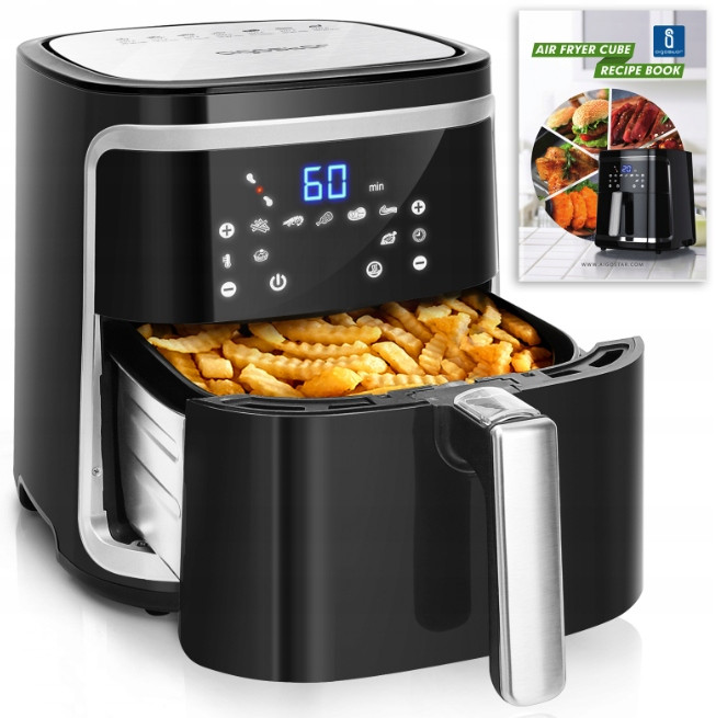 Fritéza bez tuku Aigostar Fritéza air fryer 1900 W 7 l