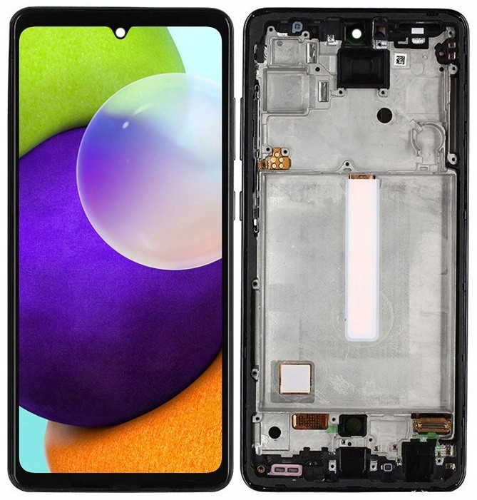 Displej Pro Samsung Galaxy A52 4G A525 Oled LCD Rámeček