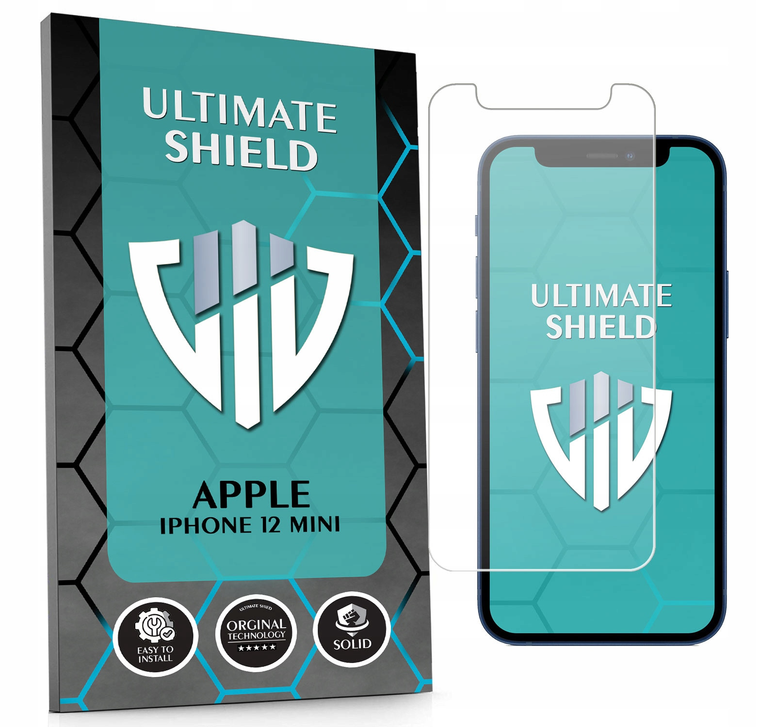 Sklo 3x Obrazovka 7x Fotoaparát Rychlý Objektiv Pro Apple Iphone 12 Mini