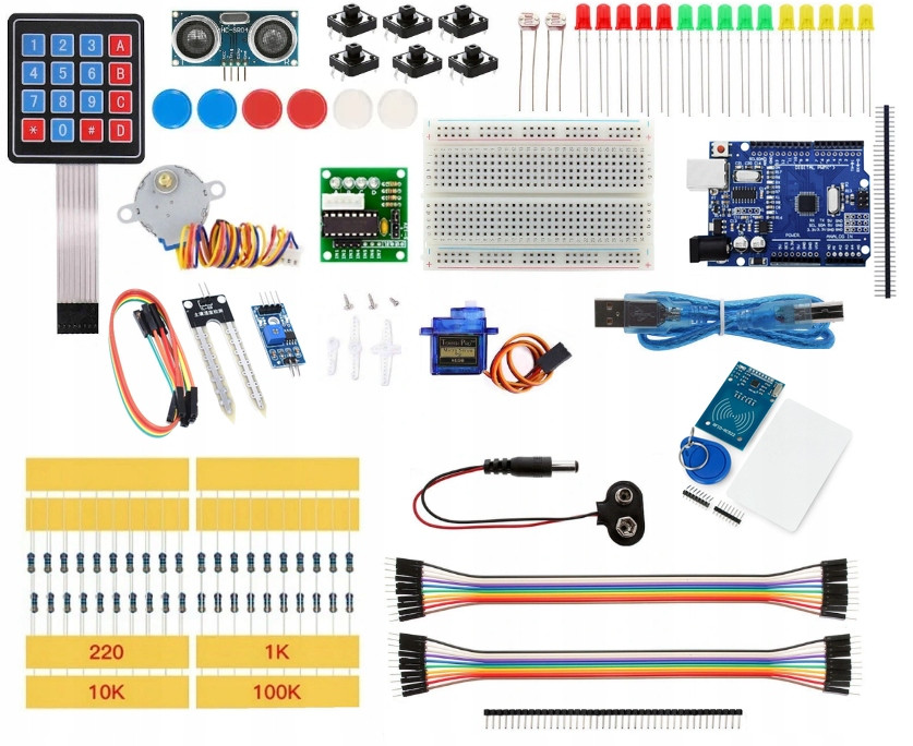 Vzdělávací sada XL Servo sg90 Kompatibilní s Arduino Uno