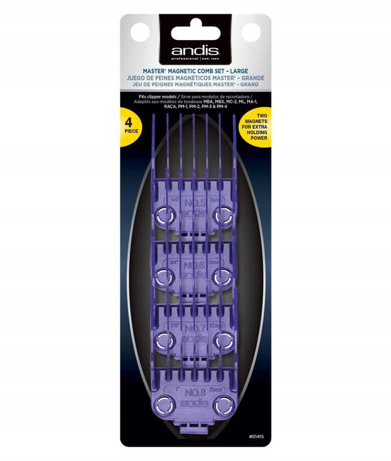 Andis Master Magnetic Comb Set Small Sada magnetických nástavců