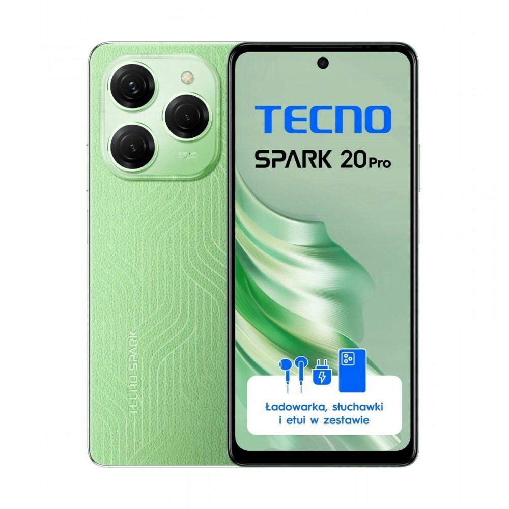 Chytrý telefon Spark 20 Pro KJ6 256+12 Zelená