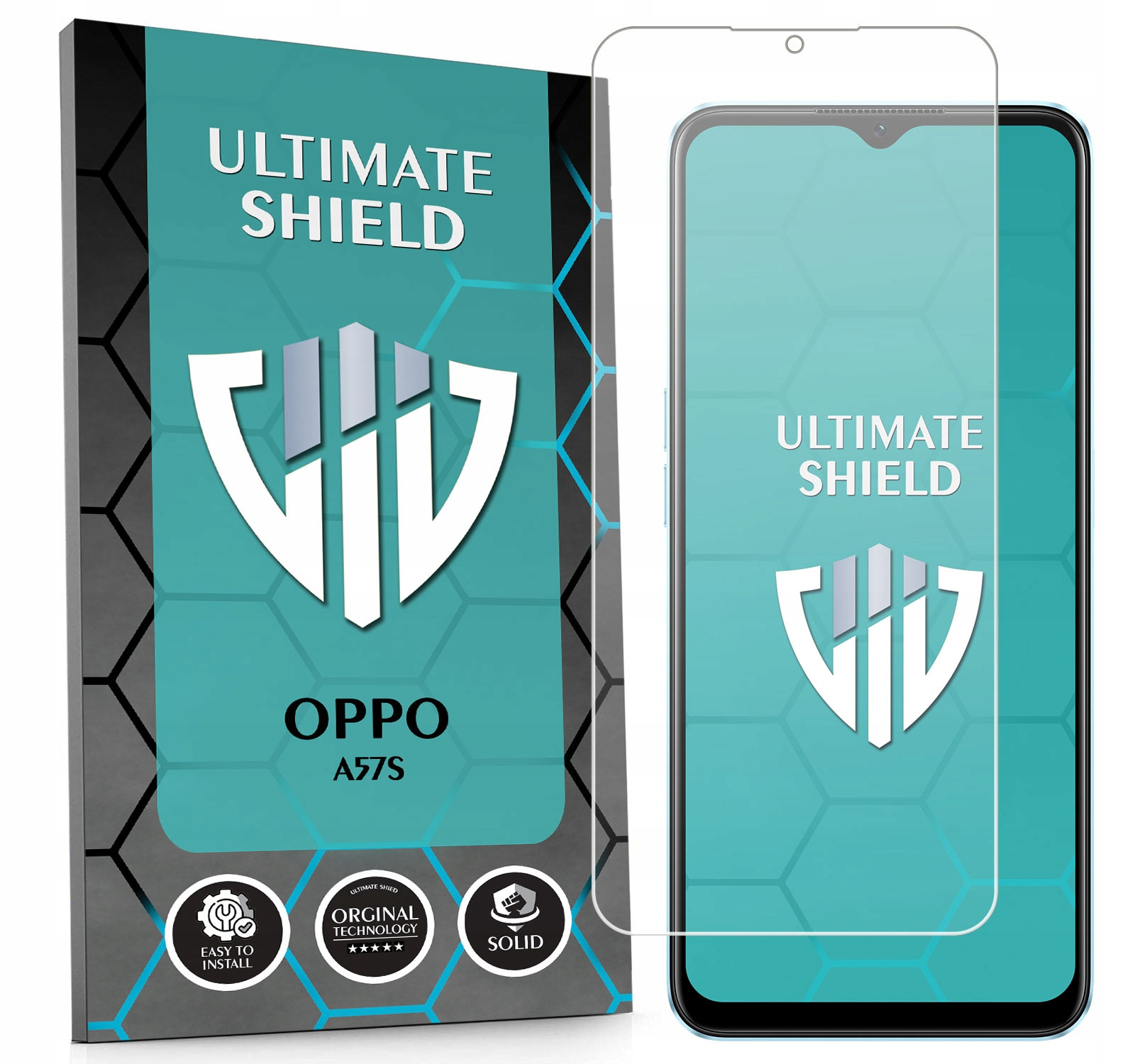 Sklo 3x Obrazovka 7x Fotoaparát Objektiv Rychlá Pro Oppo A57S Kvalita