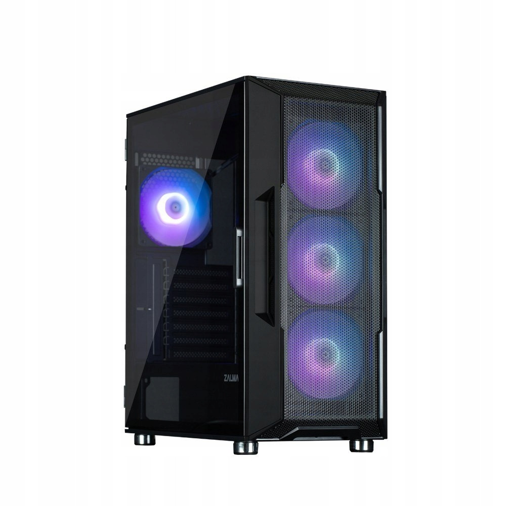 Skříň I3 Neo Atx Mid Tower Black Argb fan x4