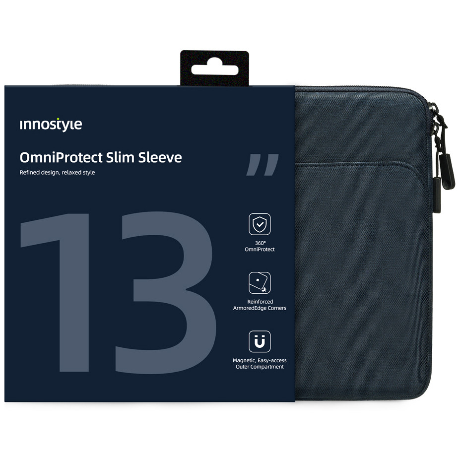 Innostyle Taška Na Notebook 13 Voděodolné Pouzdro Omniprotect Slim Modrá