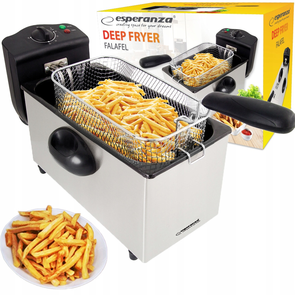 Velká Olejová Fritéza Tradiční Fritéza 3L