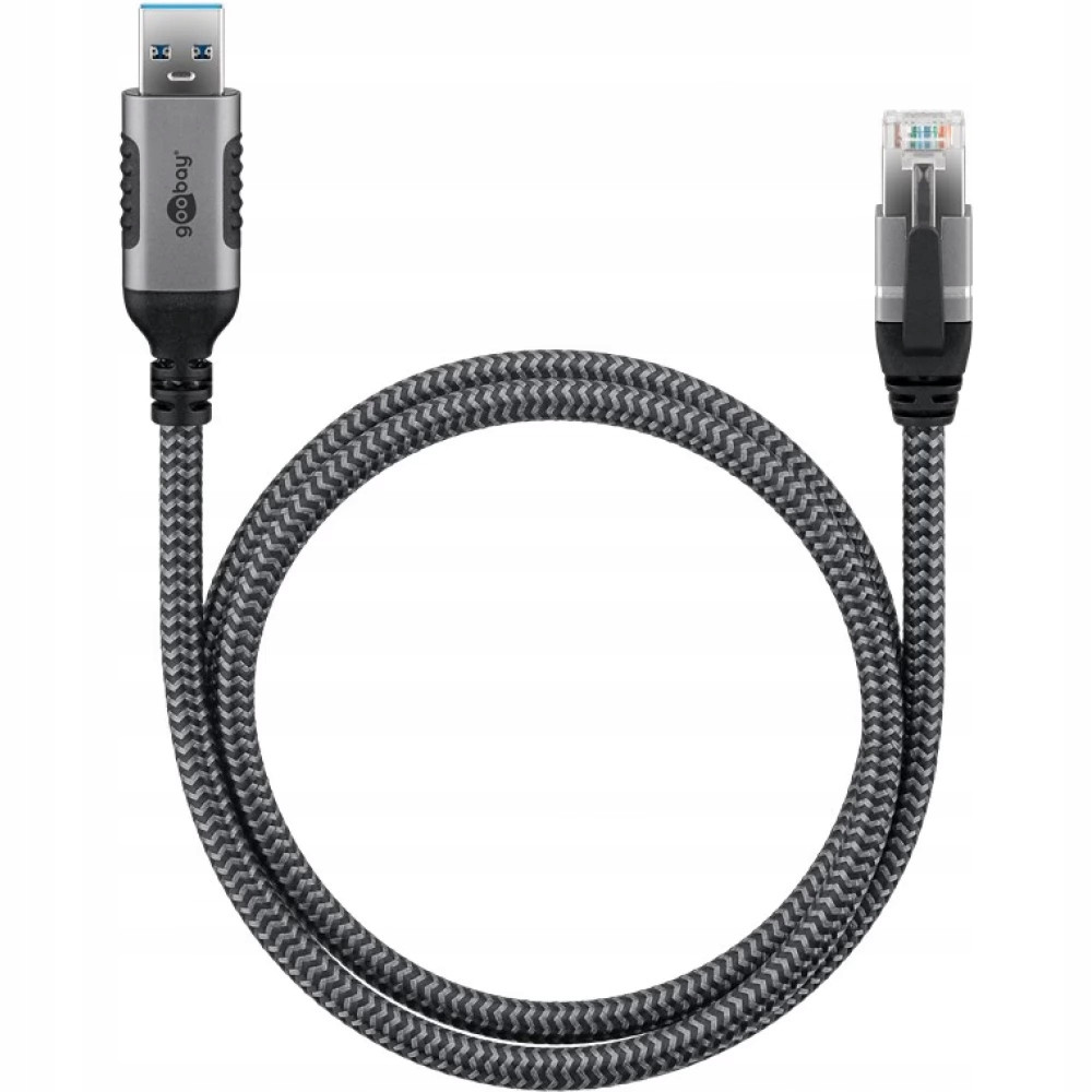 Goobay 70299 ethernetový kabel Usb-a 3.0 na RJ45, 1 m