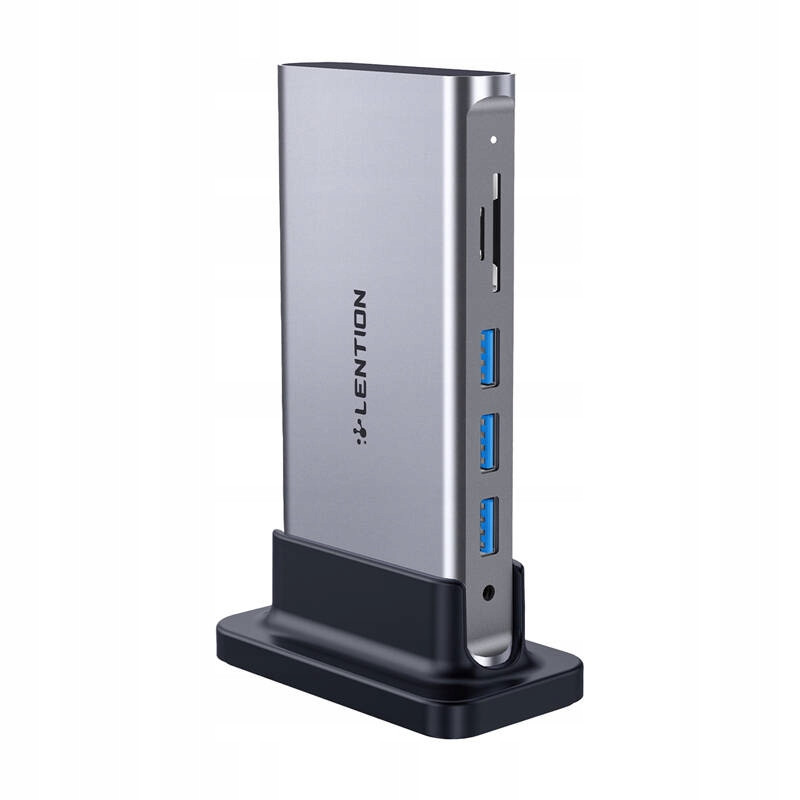 Lention Rychlá Výkonná dokovací stanice Usb-C Pd Rj45 Hdmi Usb 3.0 Sd/Tf 100W