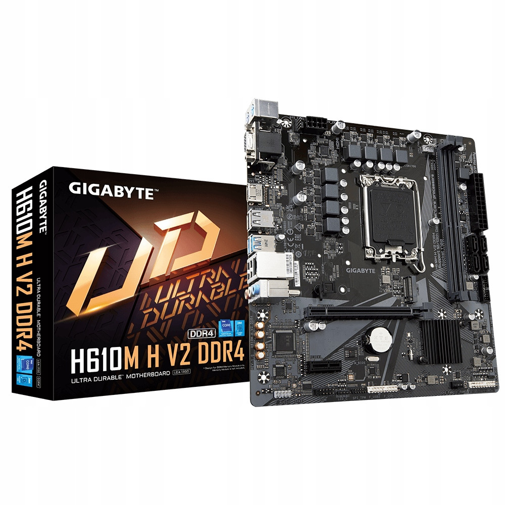 Gigabyte H610M H V2 G1.0 Rodina procesorů Intel Patice procesoru LGA1