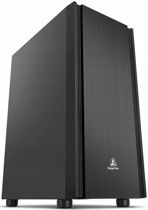 Černá Gaming Počítačová skříň Pc Midi Tower Atx MicroATX Usb 3.0