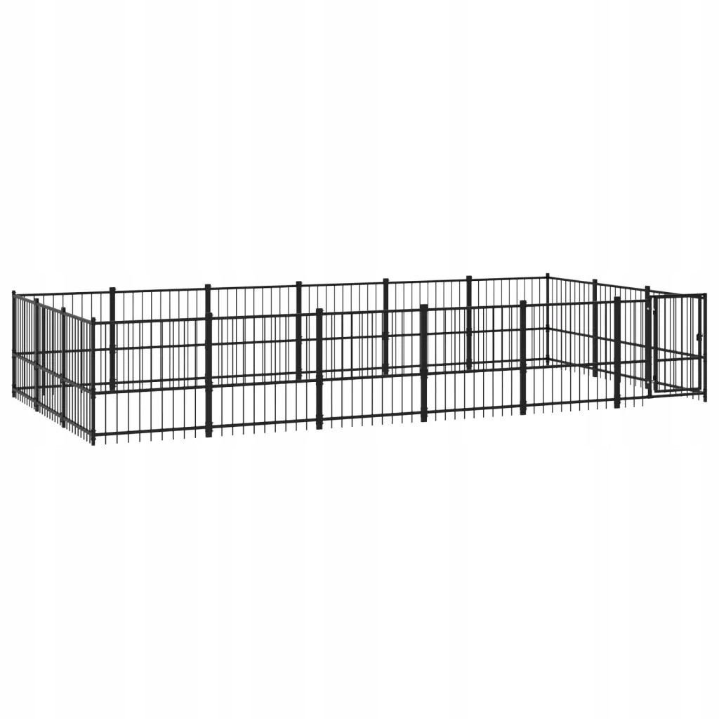 Klec pro psa Univerzální Kotec 582x291x100 cm, černá