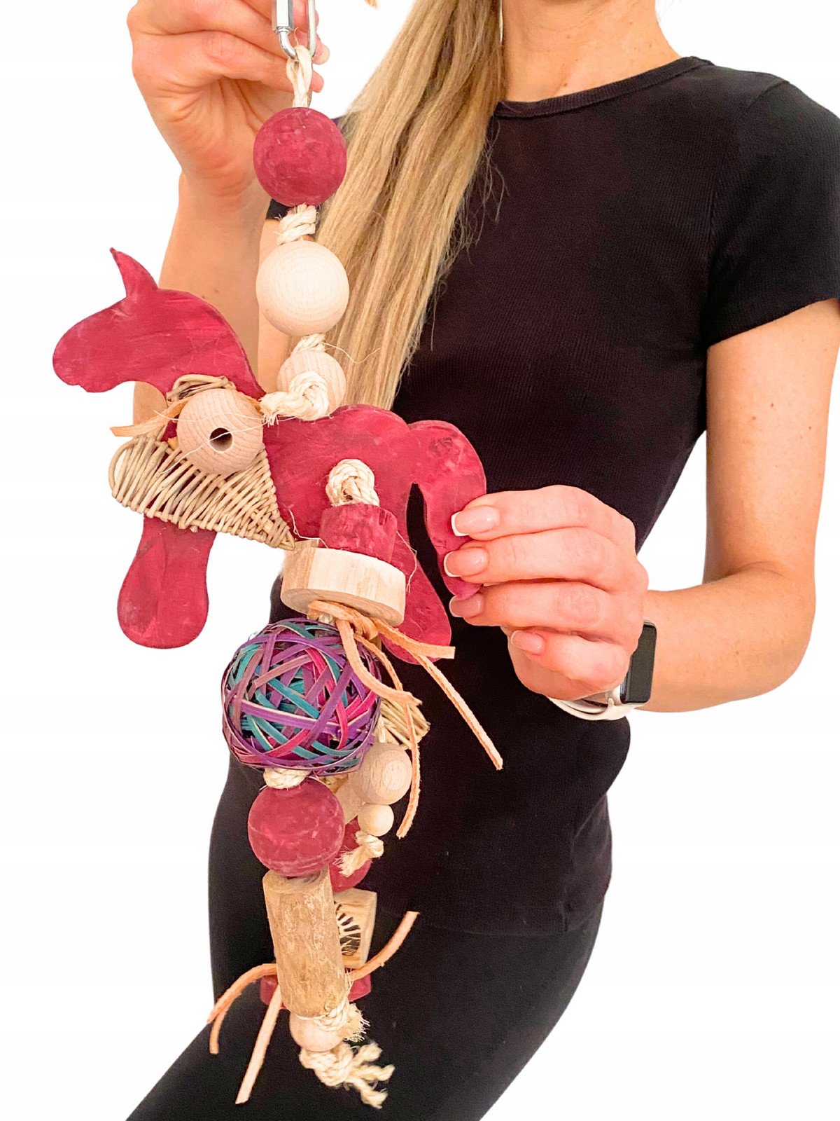 Happy Mustang- Hračka pro všechny papoušky a jiné ptáky