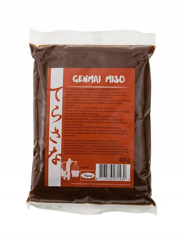 Miso Genmai (pasta Ze Sóji A Hnědé Rýže) 400 g Terrasana