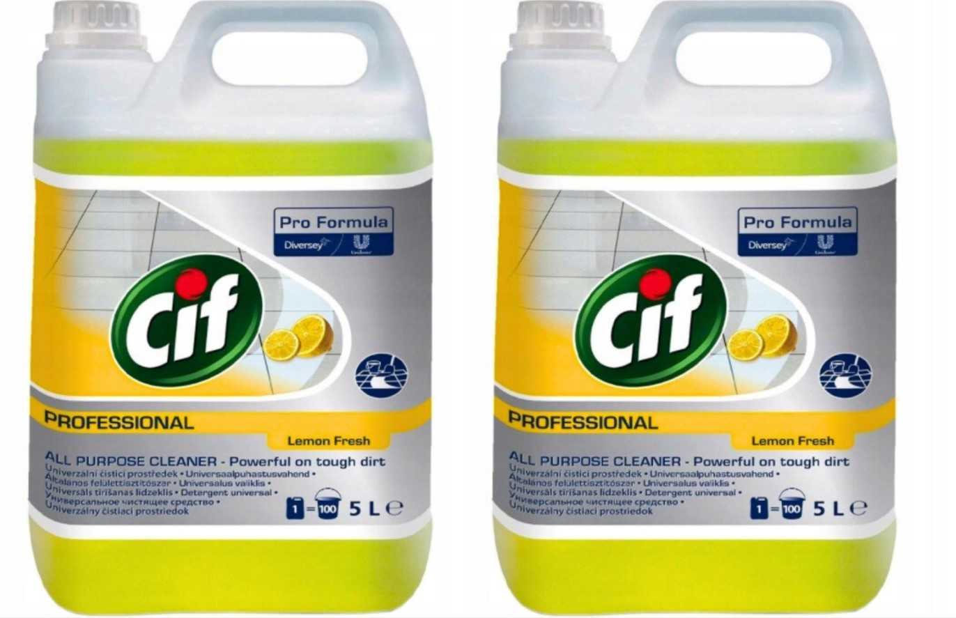 Cif Professional Univerzální kapalina Citron 2x5l