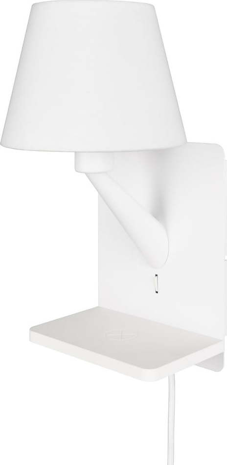 Bílé nástěnné svítidlo Comfort – Trio