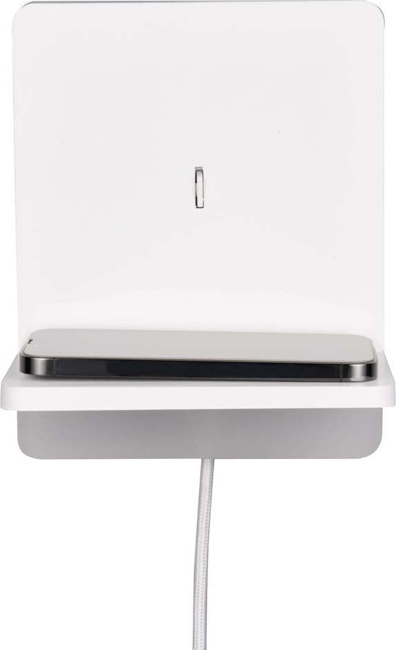 Bílé LED stmívatelné nástěnné svítidlo Fairfield – Trio