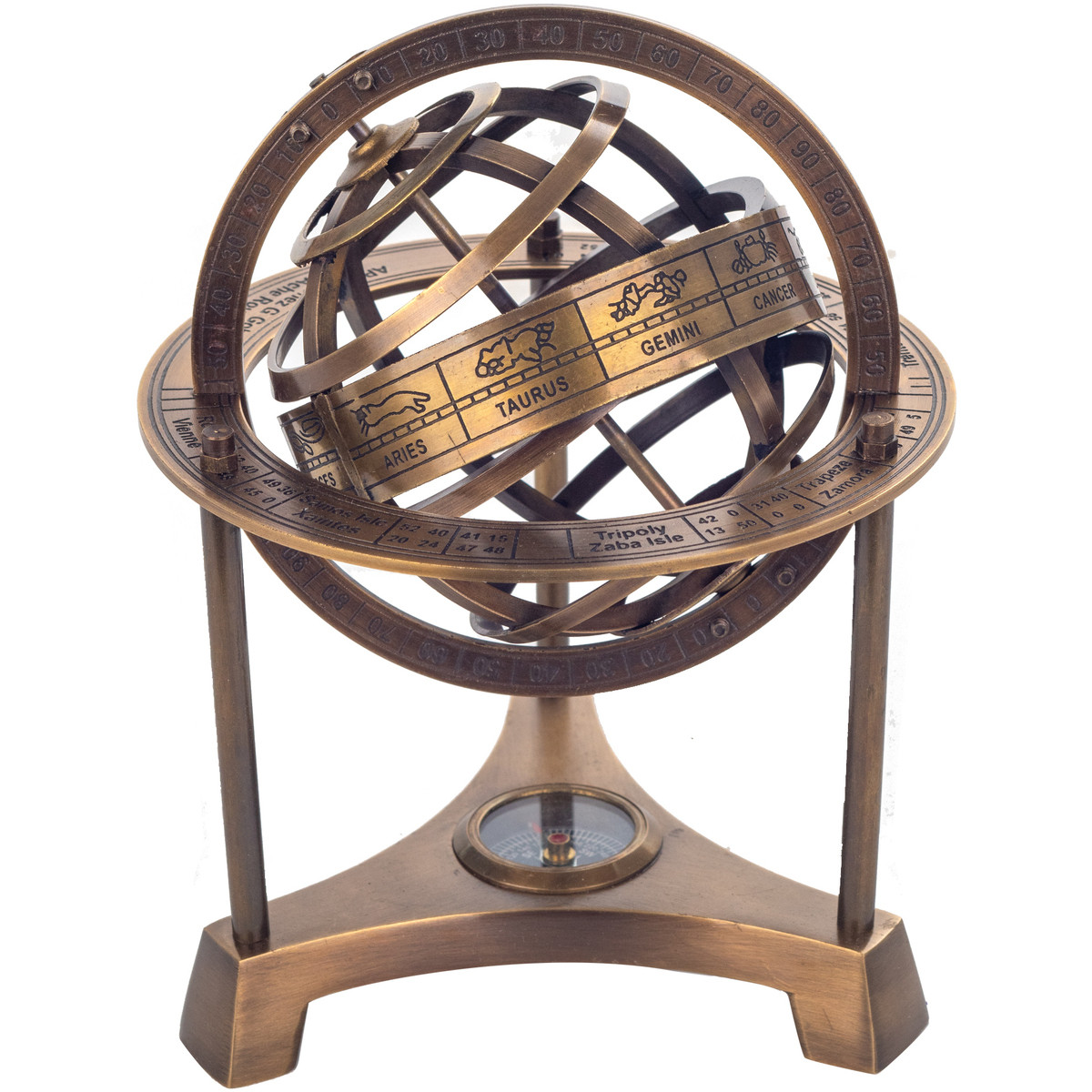 Signes Grimalt  Armillary Balloon S Kompasem  Zlatá