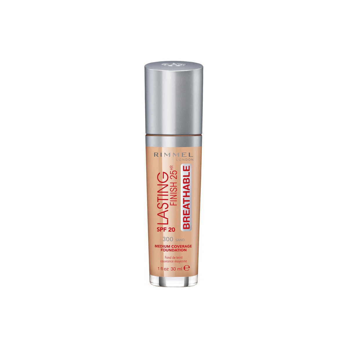 Rimmel London  Lasting Finish 25h Breathable Foundation - 300 Sable  Béžová