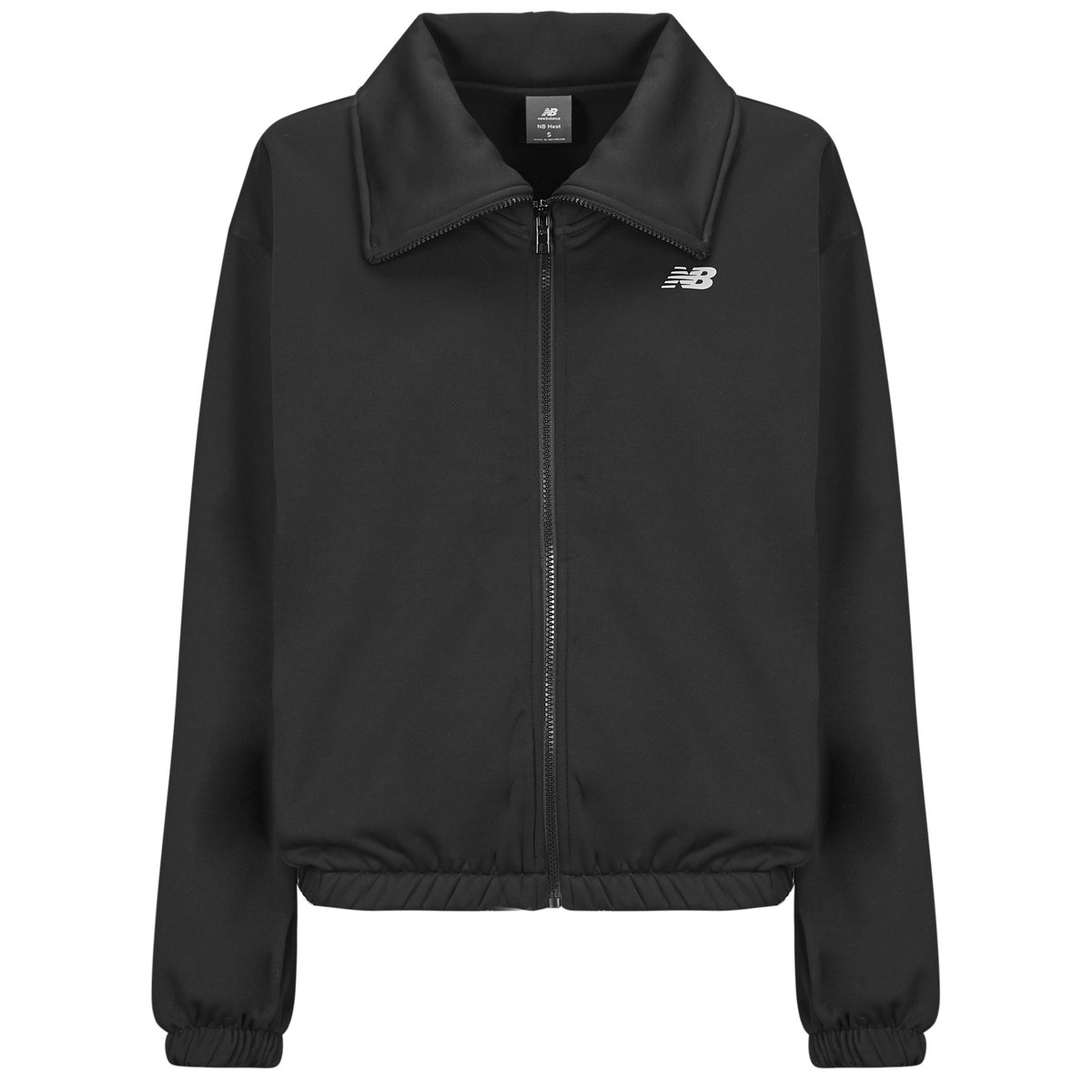 New Balance  FLEECE FULL ZIP  Černá